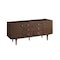 James Martin Vanities Amberly 72in Double Vanity Cabinet, Mid-Century Walnut 670-V72-M-WLT - alternate 1